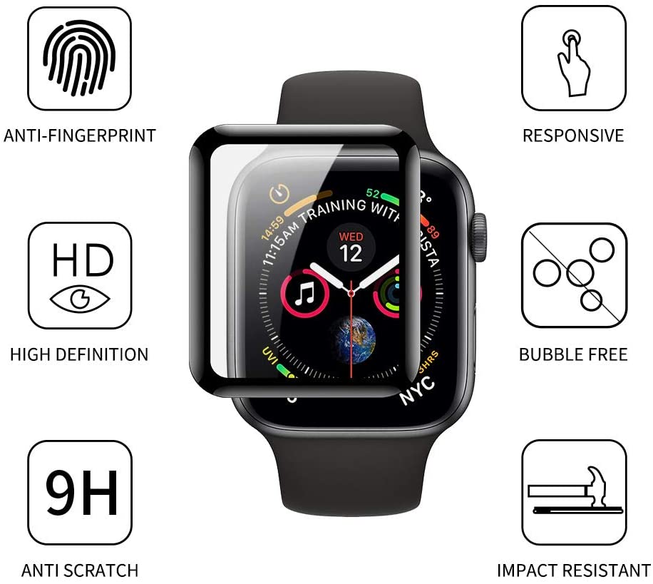 Vidrio templado curvo para Apple Watch