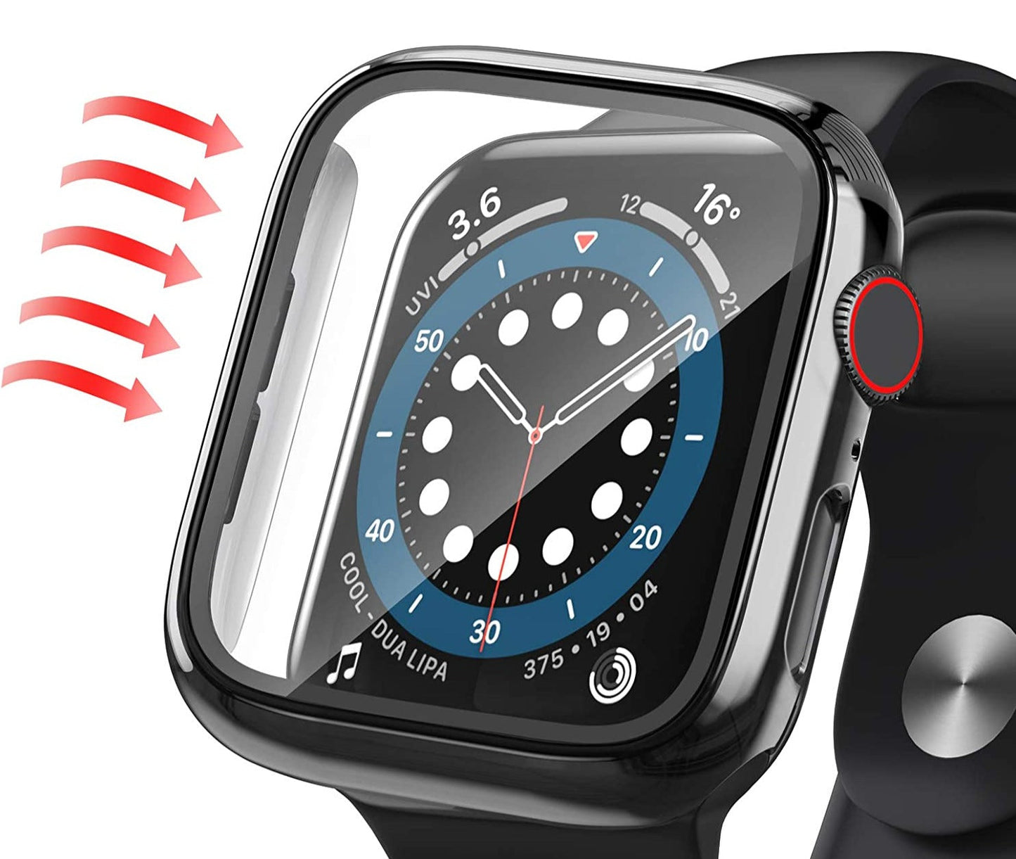 Crystal ™ - Apple Watch screen protector with tempered glass 