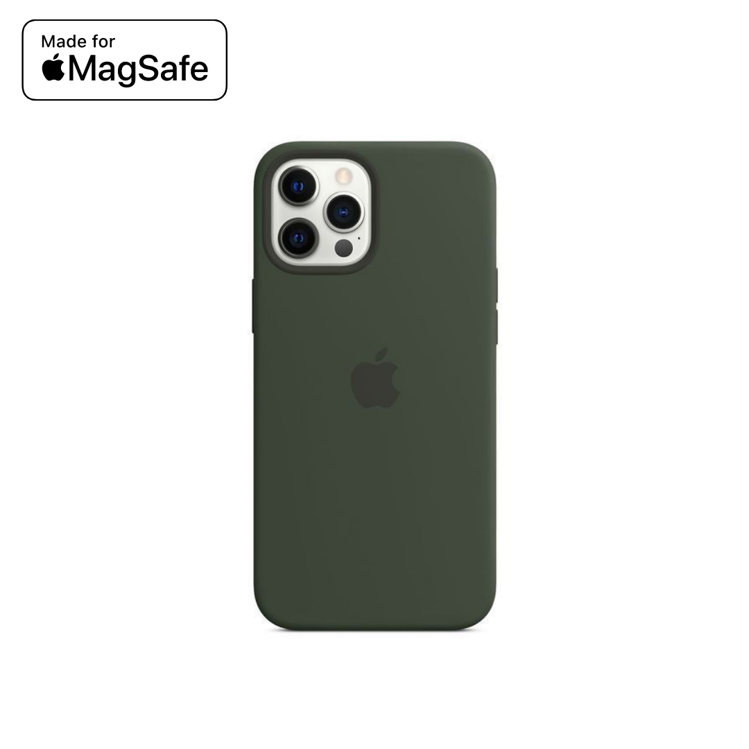 Funda Apple de silicona con MagSafe para iPhone 12 y iPhone 12 Pro