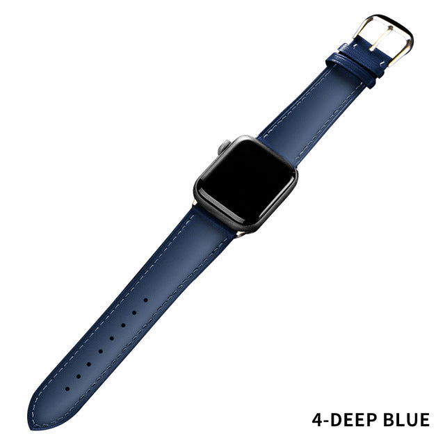 Cinturino in pelle per Apple Watch 