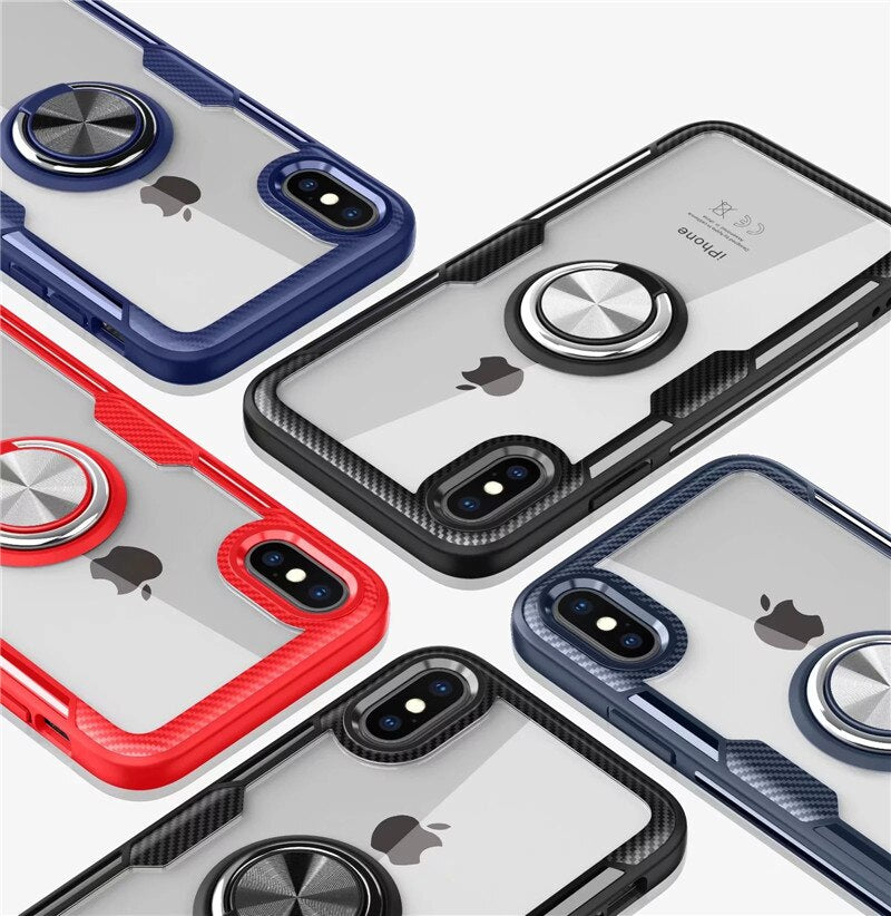 Custodia Armor™ con anello magnetico per iPhone